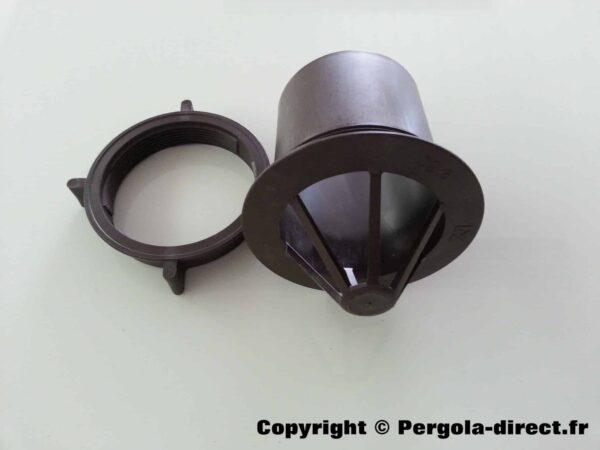 Crépine PVC diamètre 80