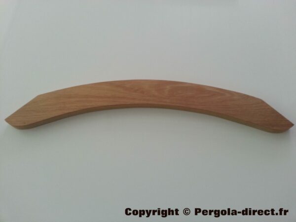 Bracon cintré en IROKO massif