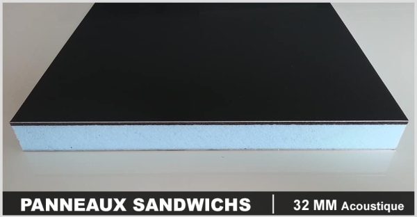 Panneau Sandwich 32mm ACOUSTIQUE