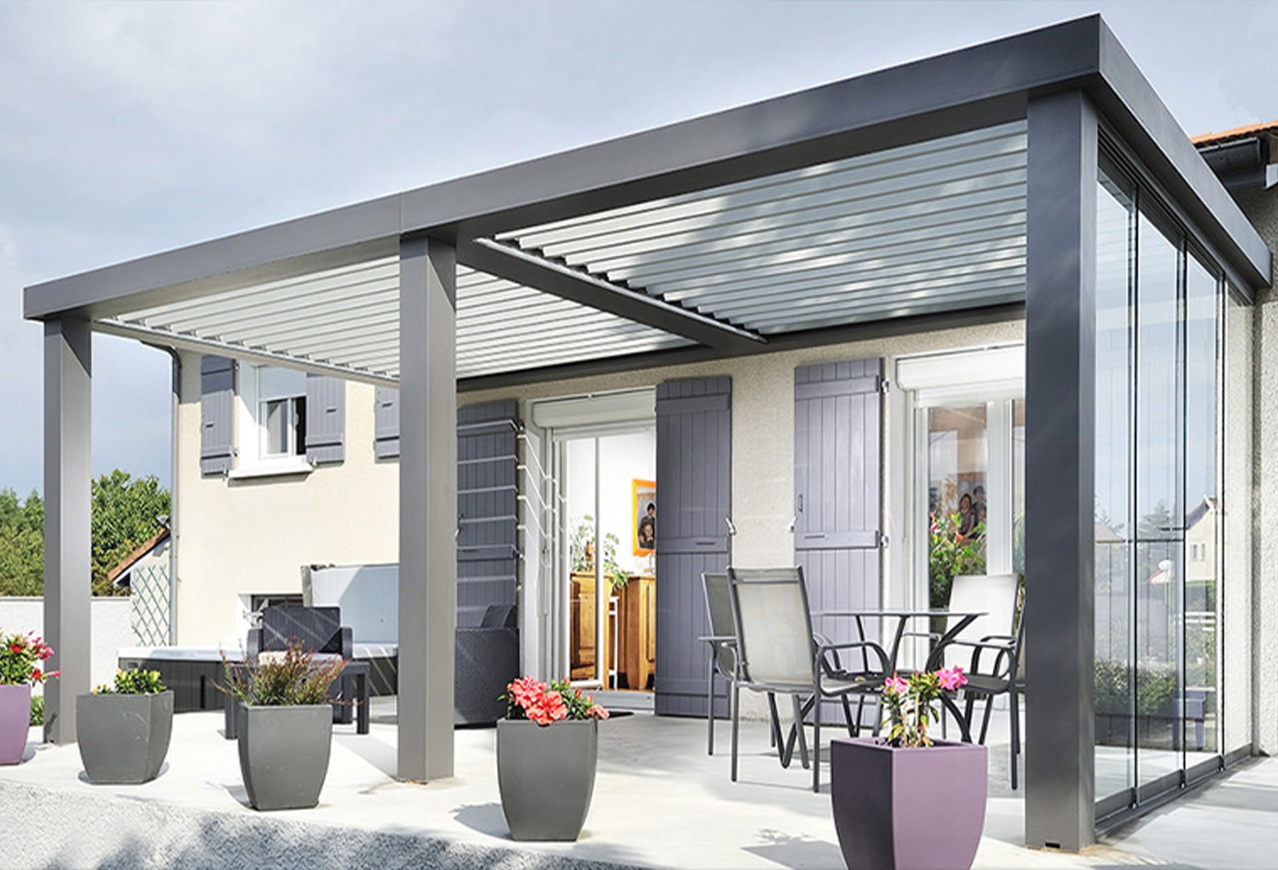 Pergola Bio-climatique en Kit