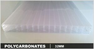 Polycarbonate 32mm traité Anti-UV