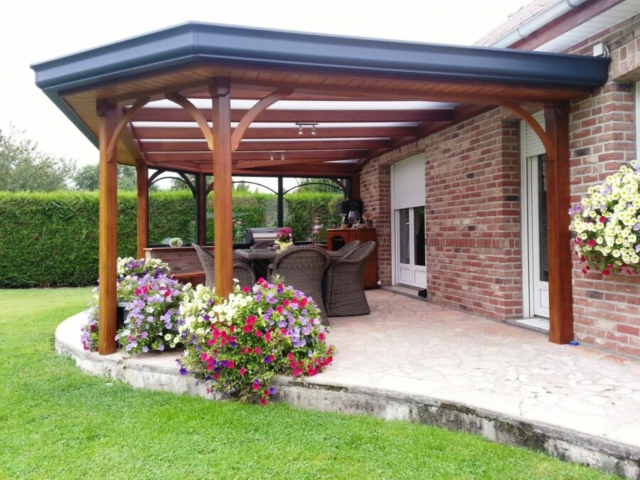 pergola en bois