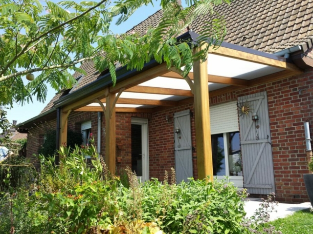 pergola en bois