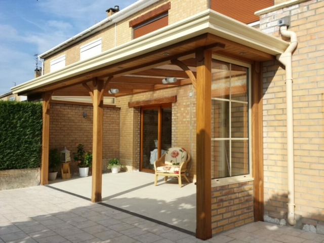 pergola en bois