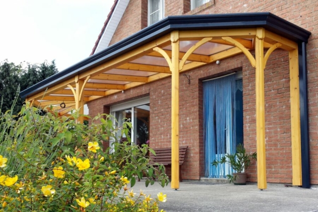 pergola en bois