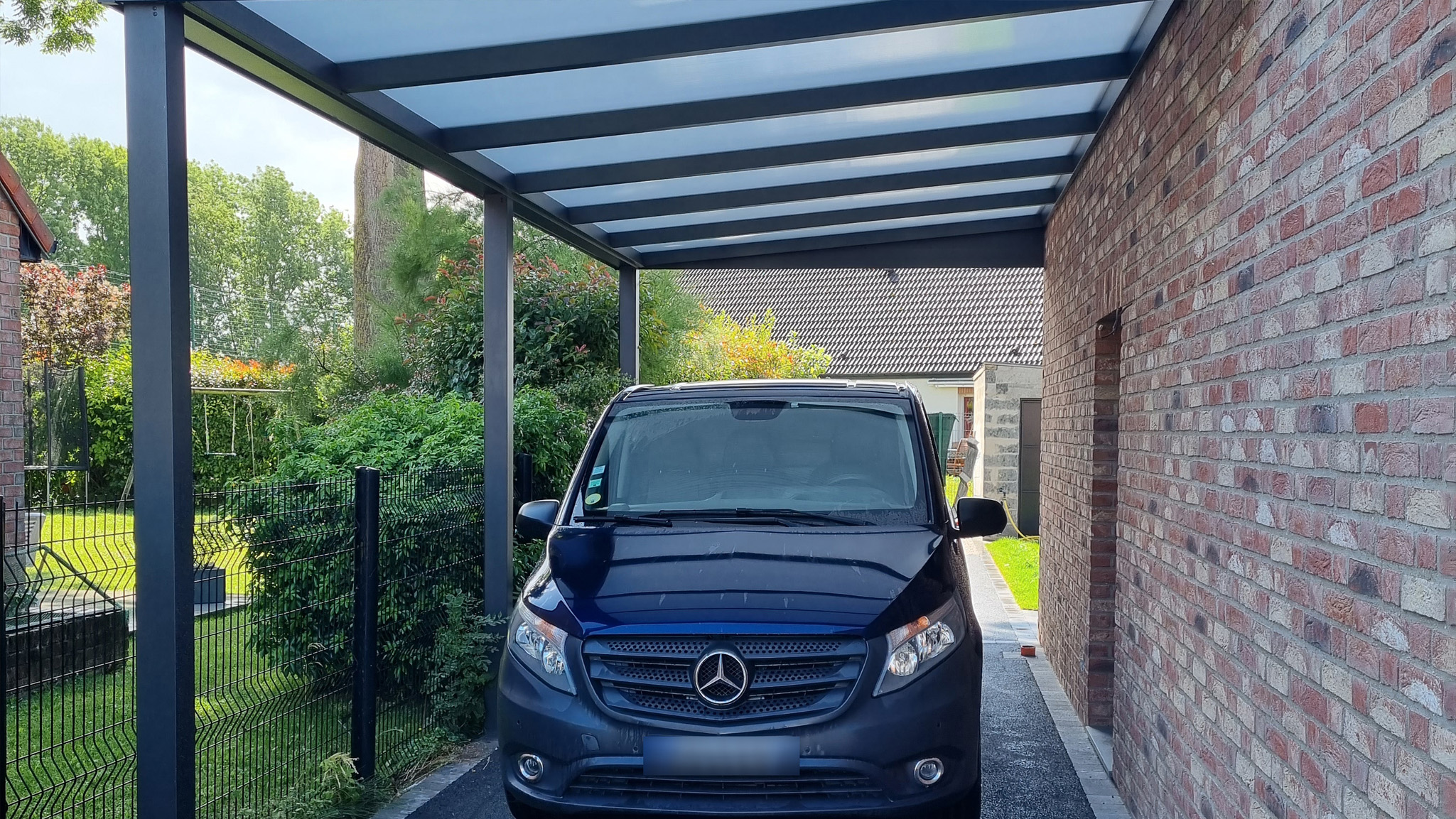 carport kit en aluminium