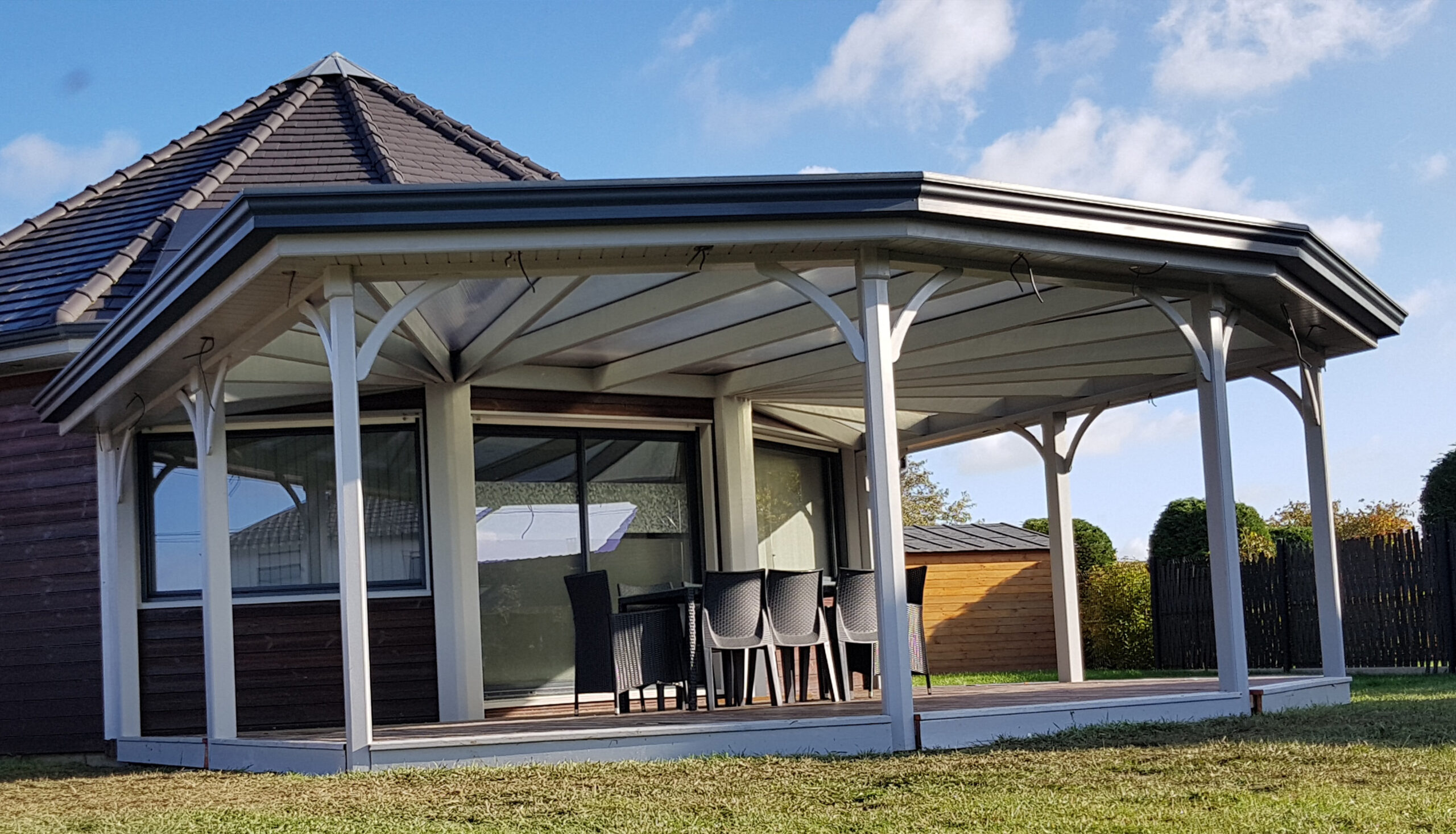 pergola en bois