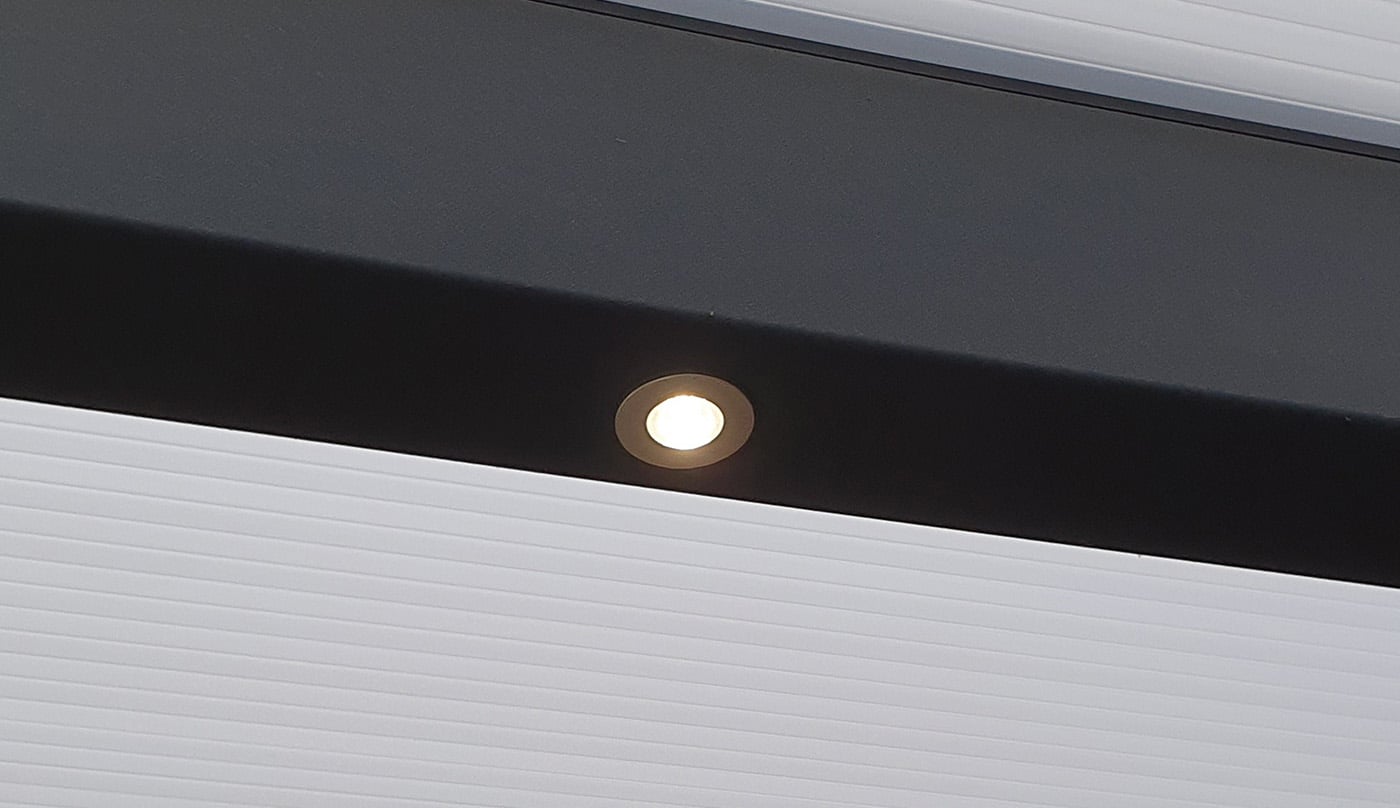 spot led encastrable pour pergola veranda carport